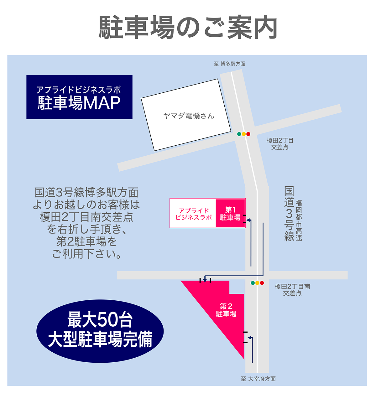 アプライドビジネスラボ 駐車場